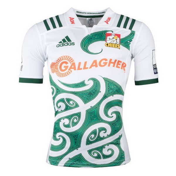 Maillot Rugby Chiefs Exterieur 2018 Blanc